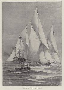 Cowes Regatta, fra Warner Light-Ship